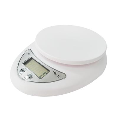 China With Tray Factory Directly Wholesale 5kg Digital Scale Food Weighing Nutrition Kitchen Scale for sale