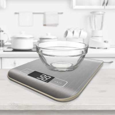 China Kitchen Scales Modern Household Food Weighing 5kg LED Display Screen Digital Electronic Kitchen Scale for sale