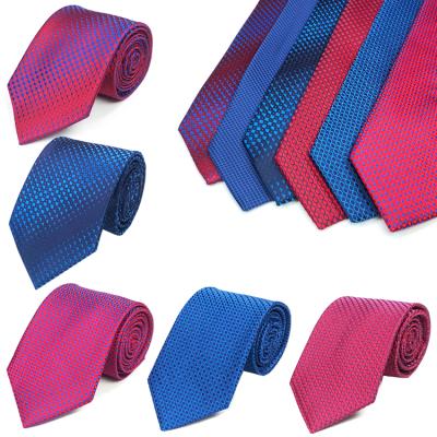 China 2021 Dots Polyester Neckties Custom Mens Tie China Supplier Fashionable Success Men's Casual Necktie for sale