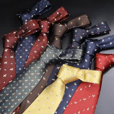 China Wholesale Cheap Pattern Casual Formal Best Seller Custom Silk Dog Tie for sale