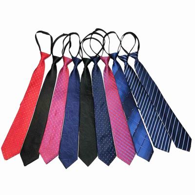 China Silk High Quality Durable Use Of A Variety Of Custom Zipper Ties Polyester Ties for sale