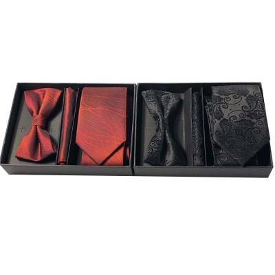 China High Quality Durable Cotton Wads Using Various Men Bow Tie Box Set For Sale for sale