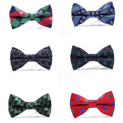 China 2021 New Design Wholesale Verified Polyester Christmas Bow Link for sale