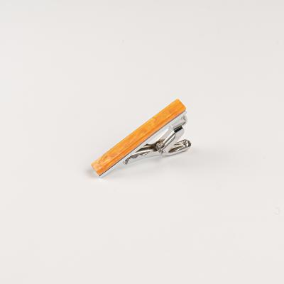 China 2021 Latest Design 19 Color Custom Tie Clip Brass or Alloy for sale