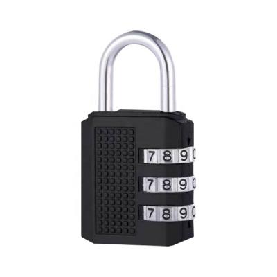 China Colored Key Lock Set Your Own Combination Luggage Lock, Long Shackle, Black, Red, Write for sale