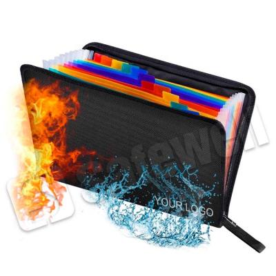 China SWFB-04 Document Waterproof Non-irritant Silicone Coated Waterproof Fireproof Bag Fireproof Bag For Document for sale