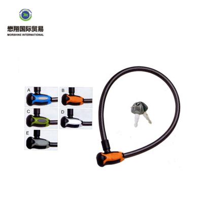 China Common use of conventional portable bicycle accessories bike locks are also suitable for motorcycle use for sale