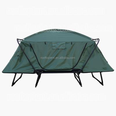 China Fiberglass canvas folding crib with anti-UV fabric for sale