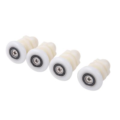 China Modern 8 Pcs 20mm 25mm Diameter Eccentric Pulleys Sliders Pour Door Rollers Runners Wheels for sale