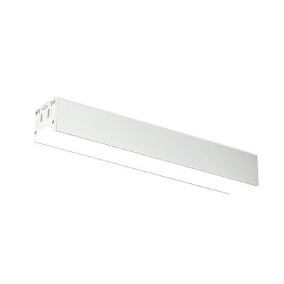 China Modern Contemporary CE Rosh Indoor Home Office Seamless Splicing Aluminum Profile Pc 15W 2Ft 4Ft 8Ft Linkable Led Light Linear Recessed for sale