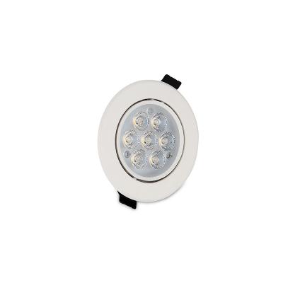 China New Design Anti-glare Function Ks kc Aluminum Pmma Certificate Recessed Adjustable Led Downlight 7W for sale