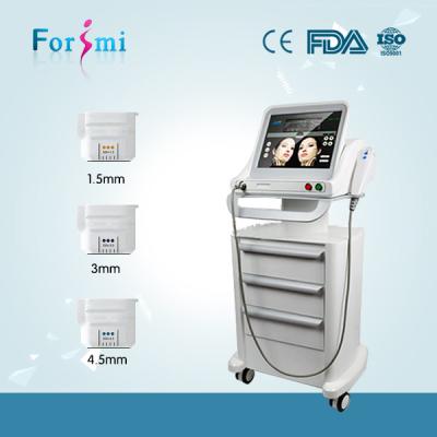 China FDA/CE Approval Wrinkle removal Facial message HIFU ultrasound multifunction machine for sale