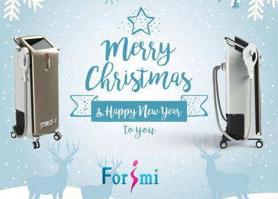 China Make a appointment remove your unwanted hair on Christmas with Forimi Ipl/Shr Hair removal machine for sale