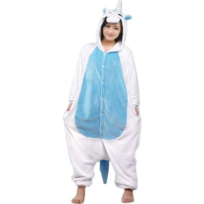 China AIMINYZ Breathable Family Women Sleepwear Animal Unicorn Adult Onesie Christmas Pajamas Party Wear Cartoon Nightgown Winter Couple Warm for sale