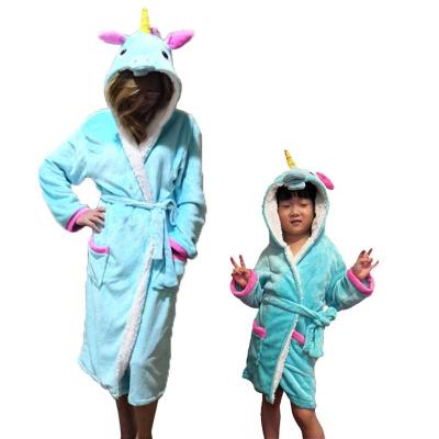 China Wholesale Thermal Men Girl Terry Bathrobe Pajama Adult Onesie Sleepwear Women Unicorn Nightgown Robe Cheap Cartoon Nightwear from AIMINYZ for sale