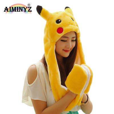 China breathable & AIMINYZ Warm Raincoats Winter Adult Child Autumn And Winter Party Cosplay Christmas Birthday Christmas Hat Cute Sled Dogs Scarf Hat Gloves Long Unisex for sale