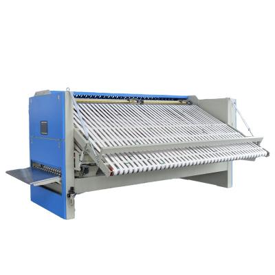 China Hotel.factory .laundry hospital 3m.3.3m width hotel sheet folding machine for sale