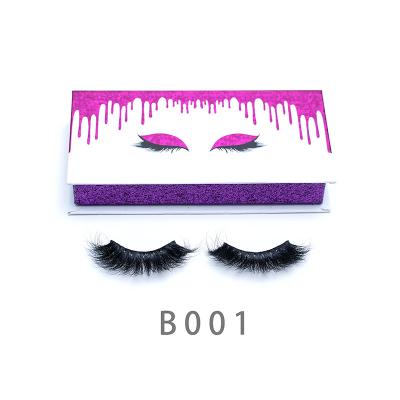 China Customized high quality soft and high standard and easy to apply handmade mink eyelashes for sale