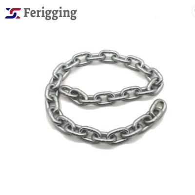 China Drag 1/4-5/8 20mn2 High Test Chain(g43) ASTM80/90/96 Nacm2003 America Standard Link Chain for sale