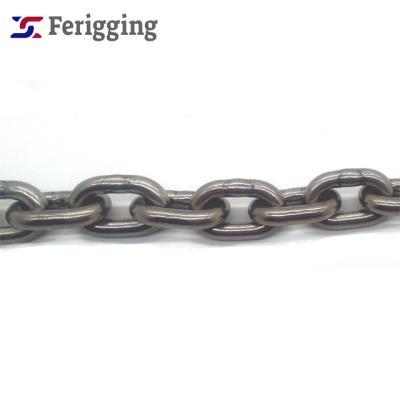 China Guardrails 3/16 ASTM80/90/96 Nacm2003 America Standard Stainless Steel Short Proof Coil Chain for sale