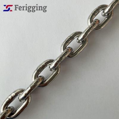 China Marine DIN 766 Proof Welded Marine Grade 316 Wholesale  Stainless Steel Anchor 316 Chain for sale