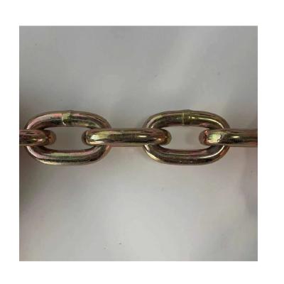 China Guardrails 6mm-13mm 20mn2 Transport Chain/tow Chain/yellow Zinc Australian Standard Grade70 Chain for sale