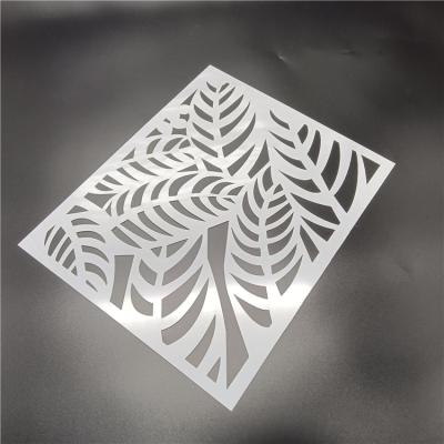 China Factory Wholesale Custom Bendable Plastic Stencil Eco - Friendly Pet Stencils For Wall Painting for sale