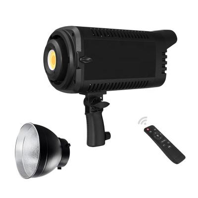 China Adjustable Tempurate 200W 3200-5500K LED Bicolor Continuous Video Photography Portable Color Photo Studio COB Light for sale