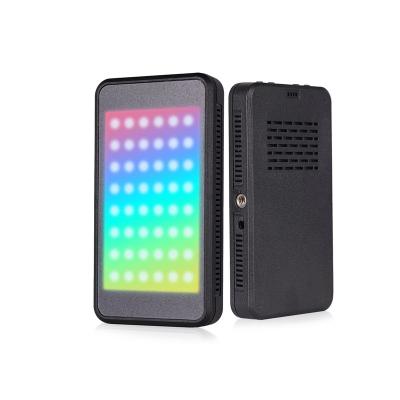 China Mini Photography Tiktok YouTube Mini RGB LED Panel Video Light LED for sale