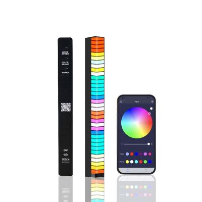 China Light Smart Sound Sound Control Color Changing Music App Pickup Music Rhythm Play RGB Led Tube Video Light for sale