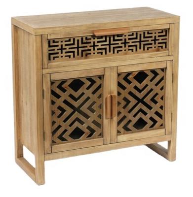 China Storage Living Room Furniture Chinese Style Antique Vintage Wooden Cabinet with 1 Drawer and 2 Doors Wholesale for sale