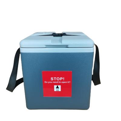 China Waterproof Vaccine Carrier Cold Box With Water Ice Pack for sale