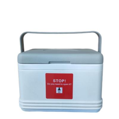 China Small Waterproof Portable Vaccine Cold Box Carrier Medical Cooler Box for sale