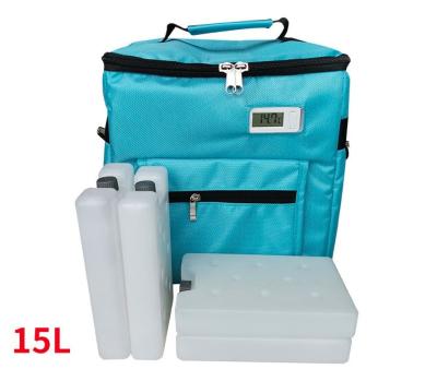 China Waterproof Lab Vaccine Insulated Medical Transport Carrier Ice Cooler Bag for sale