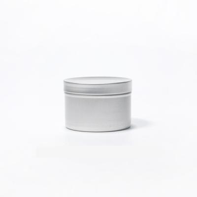 China Tea Candy Mint Cosmetic Aluminum Lip Balm 25ml 1oz Candle Tin Box for sale