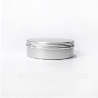 China Lip Balm Cosmetic Air Tight Rpund Tin Box Tin Can With Aluminum Screw Lid... 300ml 10oz Tea Candy Mint for sale