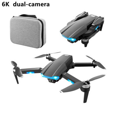 China With Camera KS Brushless UAV GPS Setting Return To Home Aerial Photography Dual-Camera Quadcopter 6K Remote Control Aircraft for sale