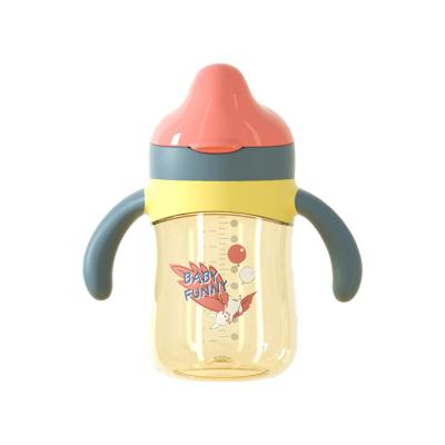 中国 New Sale BPA Free Style Factory Anti-Inflation Cute Baby Feeding PPSU Drinking Water Bottle 販売のため