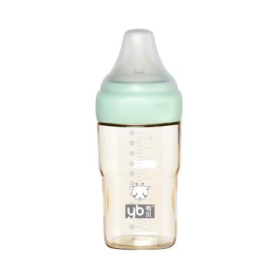 China Custom Logo Newborn Milk Bottle Food Grade BPA Free Small Square Silicone Nipple Infant Baby Bottles Eco Friendly Feeding PP for sale