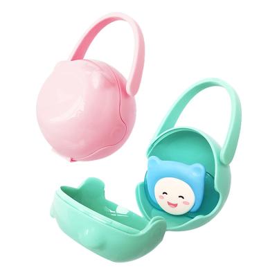 China Portable Nipple Free Box BPA Nipple Case Cardboard Style Nipple Nipple Storage Box Baby Nipple Free Storage Box Portable Nipple Snack Box for sale