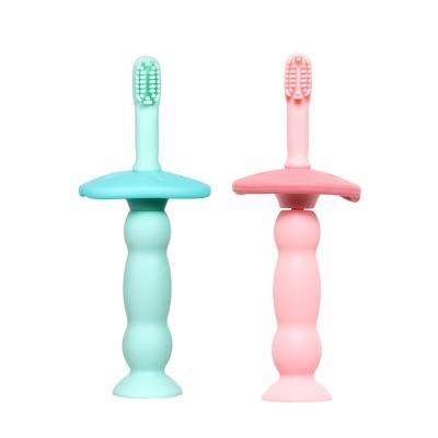 China Fashionable Silicone Safe Clean Toothbrush Eco - Friendly Small For Kids zu verkaufen