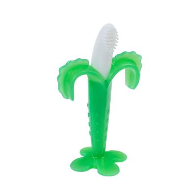 China Funny Toothbrush Baby Silicone Baby Teether Cabbage Toys Training Infant Toothbrush And Teether for sale