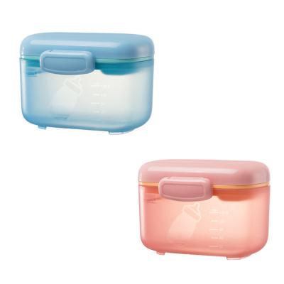 China BPA Free Milk Powder Box With Scale Display Large Capacity Baby Snack Box Portable Leakproof Fruit Storage for sale