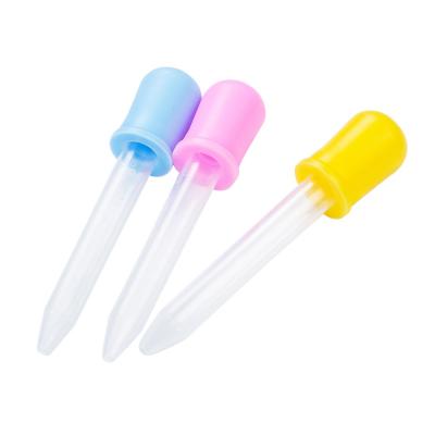 China Silicone Free Pipette Device Medicine BPA Child Food Dropper Baby Dropper Liquid Medicine Conductor for sale