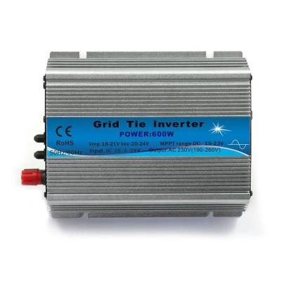 China Stand By WIFI APP Communication AC End Cable 600W 110V 220V MC4 Mobile Solar System On Grid Microinverter 280x200x120mm for sale