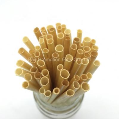 China Factory Price Sustainable Organic Natural Eco Friendly Rye Straws Wheat Drinking Straws For Sale for sale