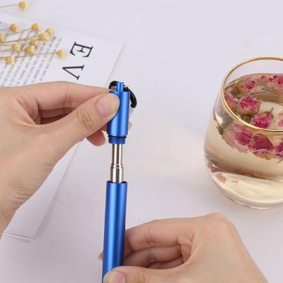 China Disposable Amazon Drinking Straw Collapsible Telescopic Straw Metal Straw With Case for sale