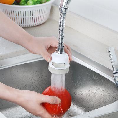 China Hotel 3 Modes Aerator Faucet Water Saving Filter Spray Nozzle High Pressure Shower 360 Degree Rotate Flexible Aerator Diffuser for sale