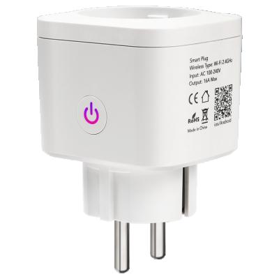 China REHENT Industrial WiFi Plug EU Plug 16A Smart Energy Monitoring Home Automation Works With Amazon Alexa And Google Home Dropshipping for sale