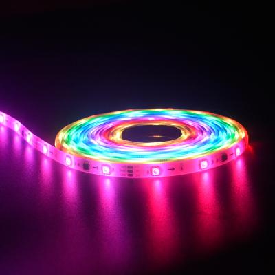 China Residential DreamColor LED Strip Lights 16.4ft RGBIC WiFi Smart Wireless Alexa Google Assistant App Control Outdoor Music Light Sync for sale